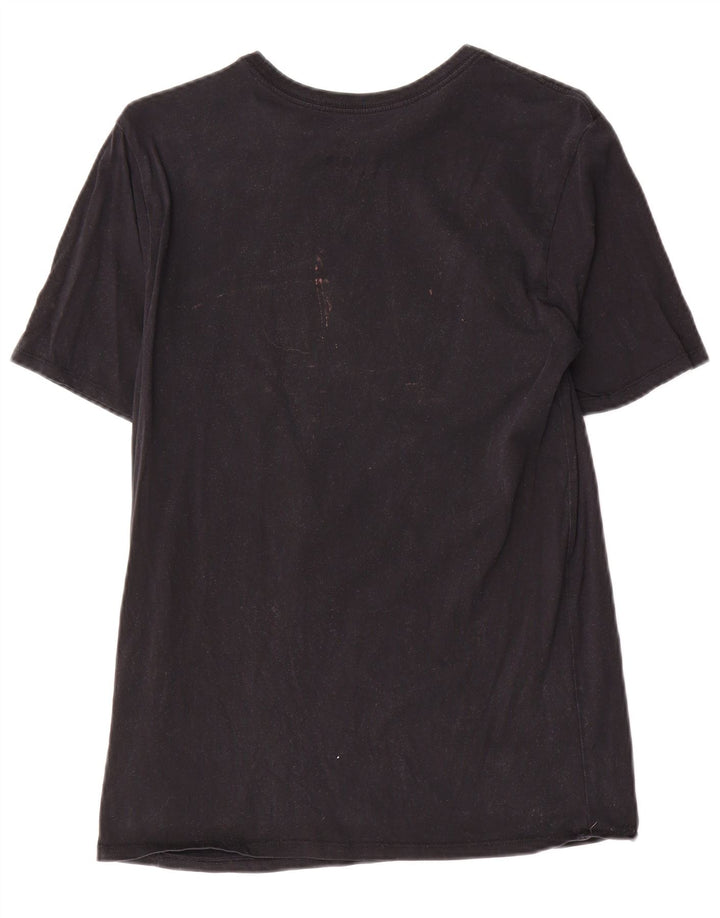 Jordan Herre grafisk T-shirt Top Medium Sort Bomuld
