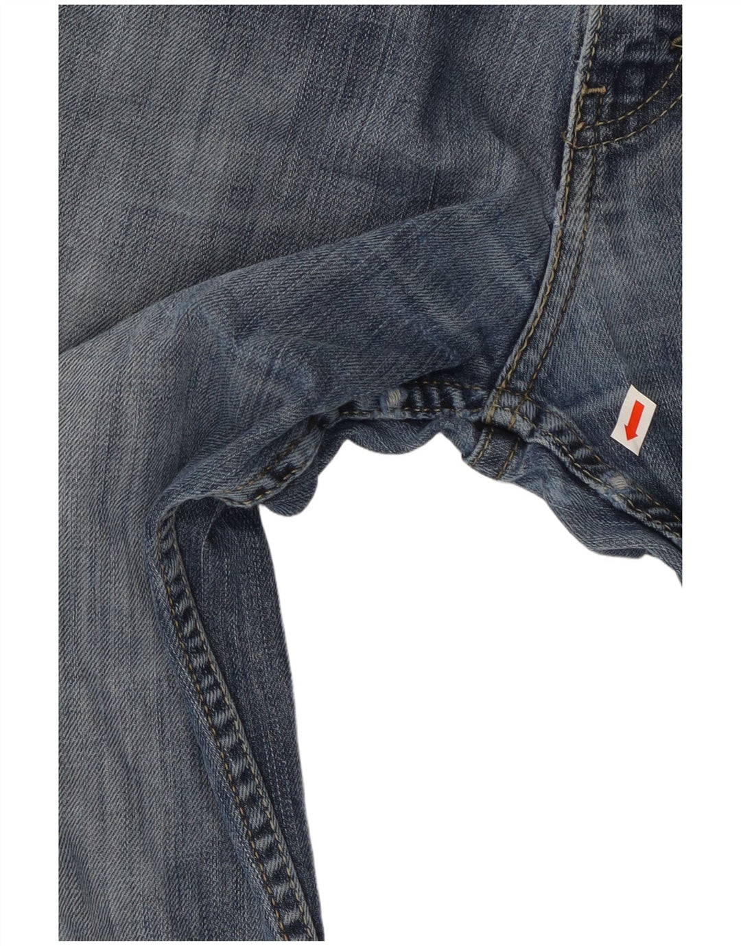Levi's Straight Jeans til mænd W32 L30 blå bomuld