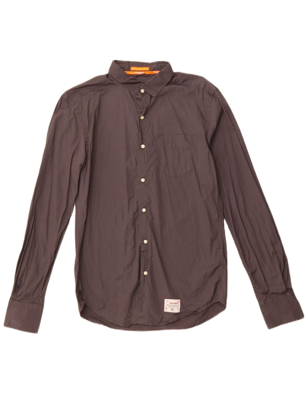 SUPERDRY Herreskjorte Medium Grey Bomuld