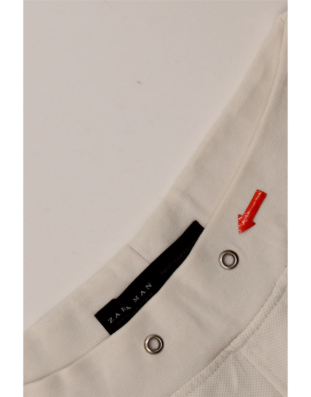 Zara Herre Chino Shorts Medium W31 Hvid Bomuld