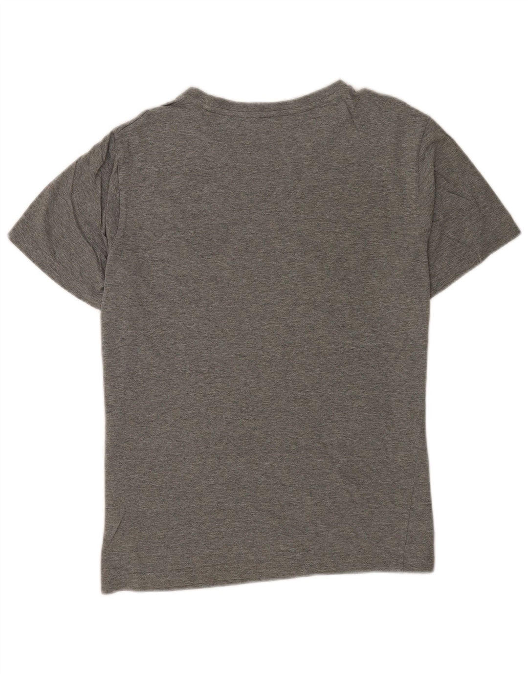 Puma Herre grafisk T-shirt Top Medium Grey Flecked Bomuld