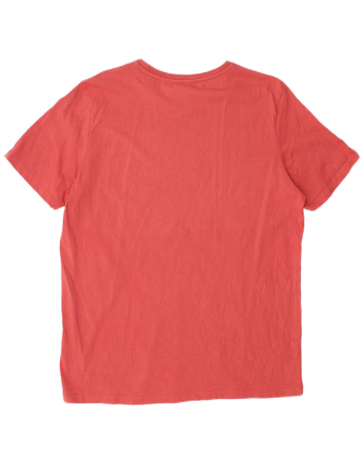 DONDUP Herre T-Shirt Top Medium Pink Bomuld