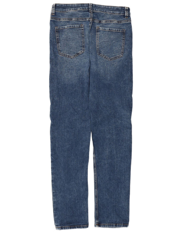 Marks & Spencer Womens The Sienna Straight Jeans UK 12 Medium W28 L29 Blue