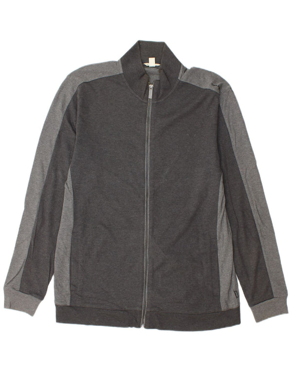 CALVIN KLEIN Herre træningsdragt Topjakke Stor Grå Bomuld