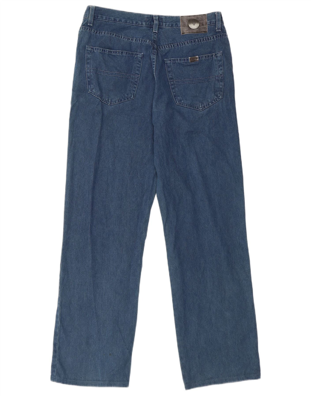 Trussardi Straight Jeans til mænd W33 L30 blå bomuld