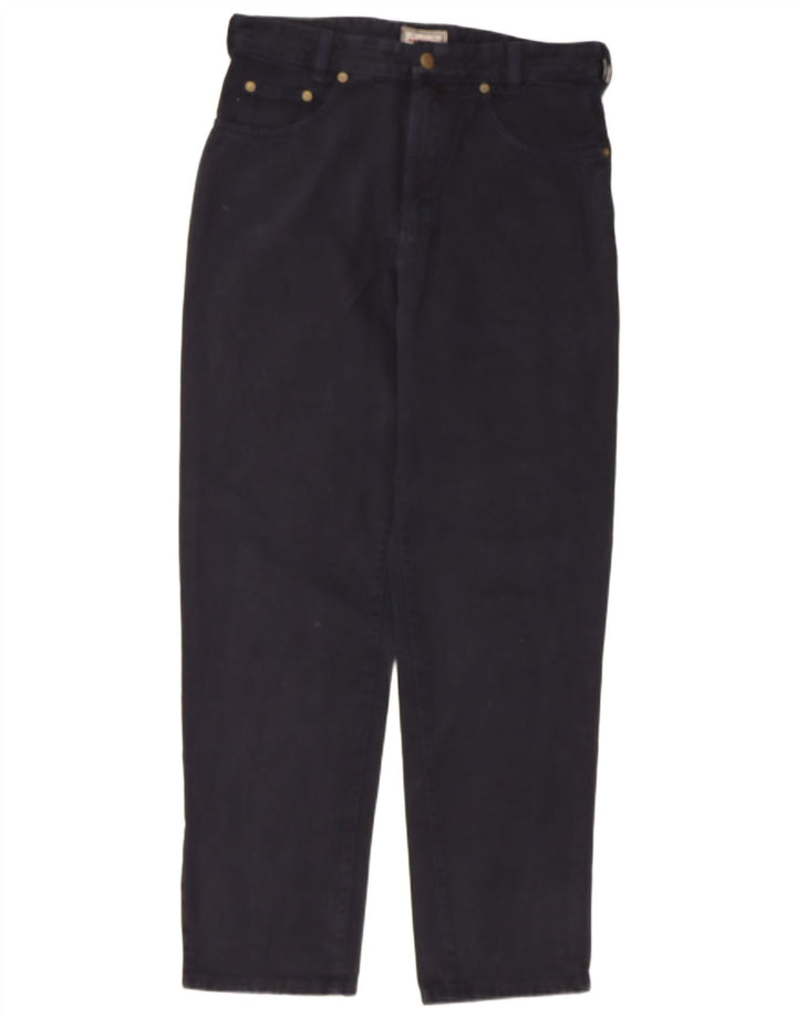 JOKER Mens Tapered Jeans W33 L32 Navy Blue Cotton