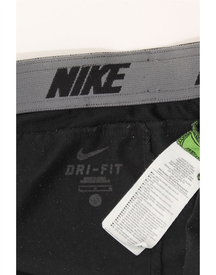 Nike Herre Dri Fit træningsdragt Bukser Large Black Colourblock Polyester