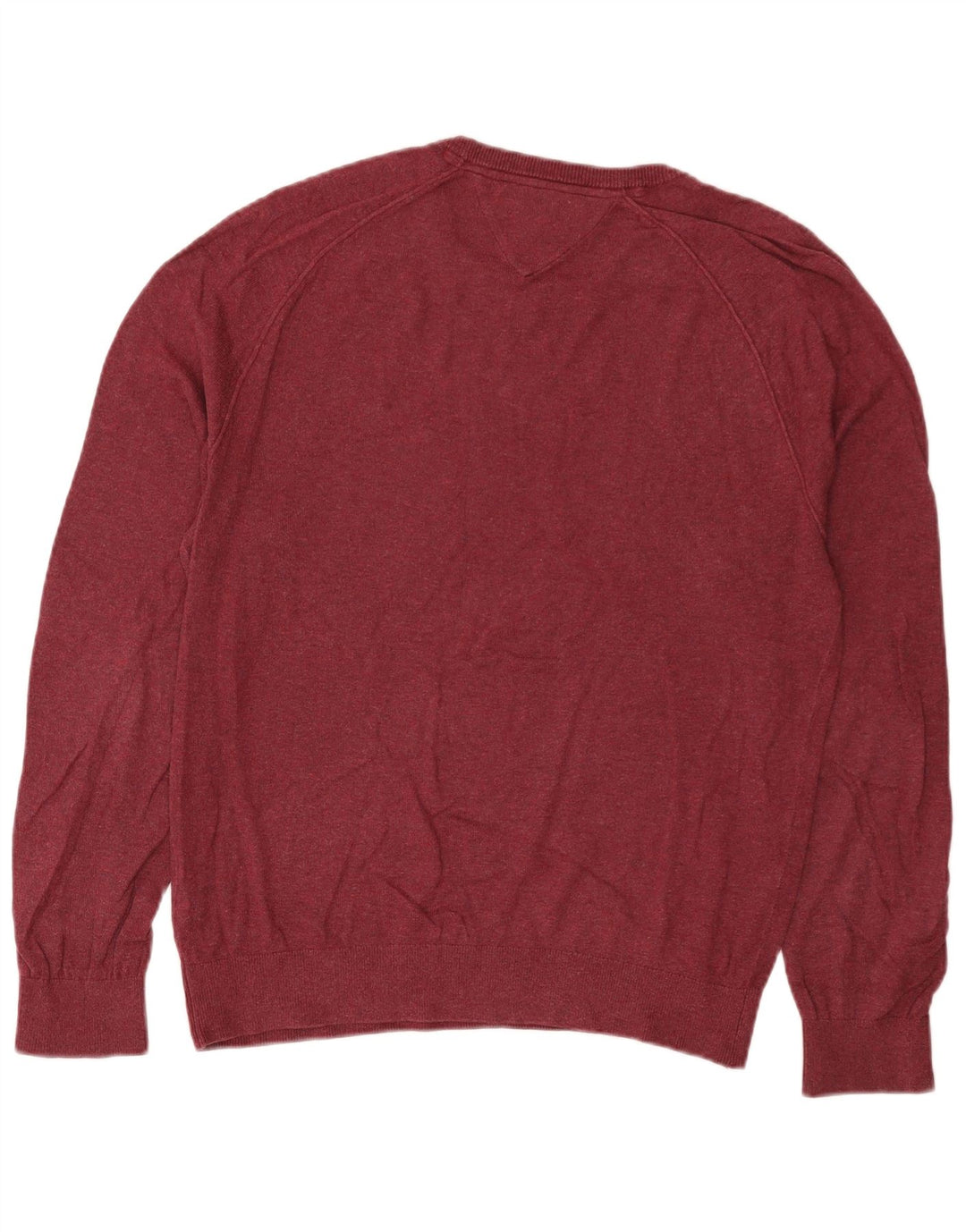 Tommy Hilfiger Herre Crew Neck sweater Medium Rød Bomuld
