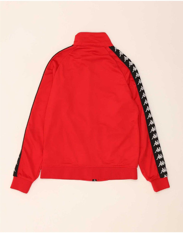 Kappa Womens Graphic Full Tracksuit UK 10 Small Red Colourblock Polyester