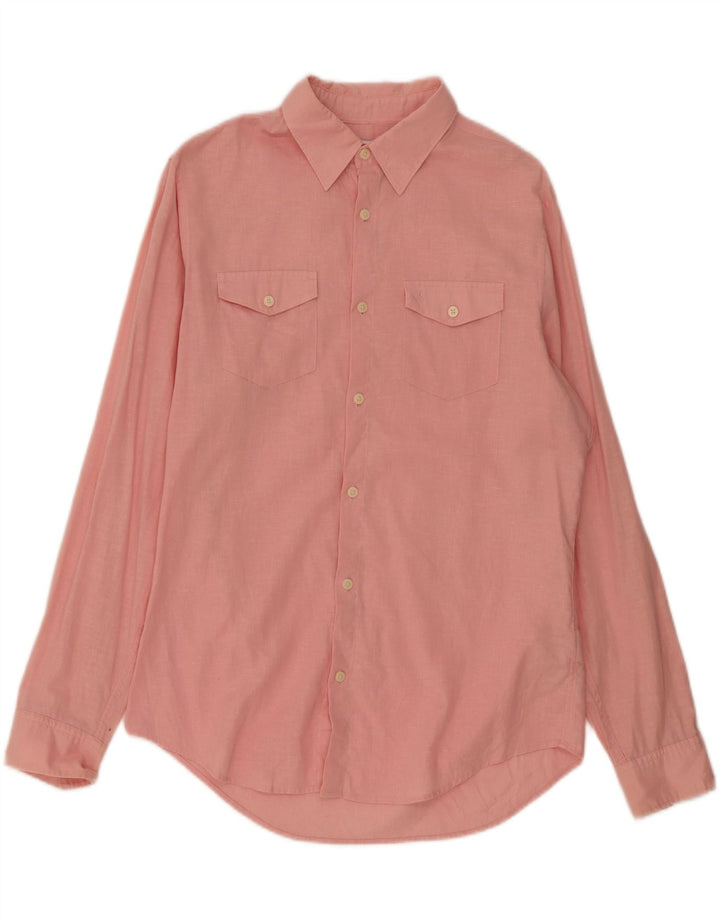 Calvin Klein Herreskjorte Medium Pink Linen