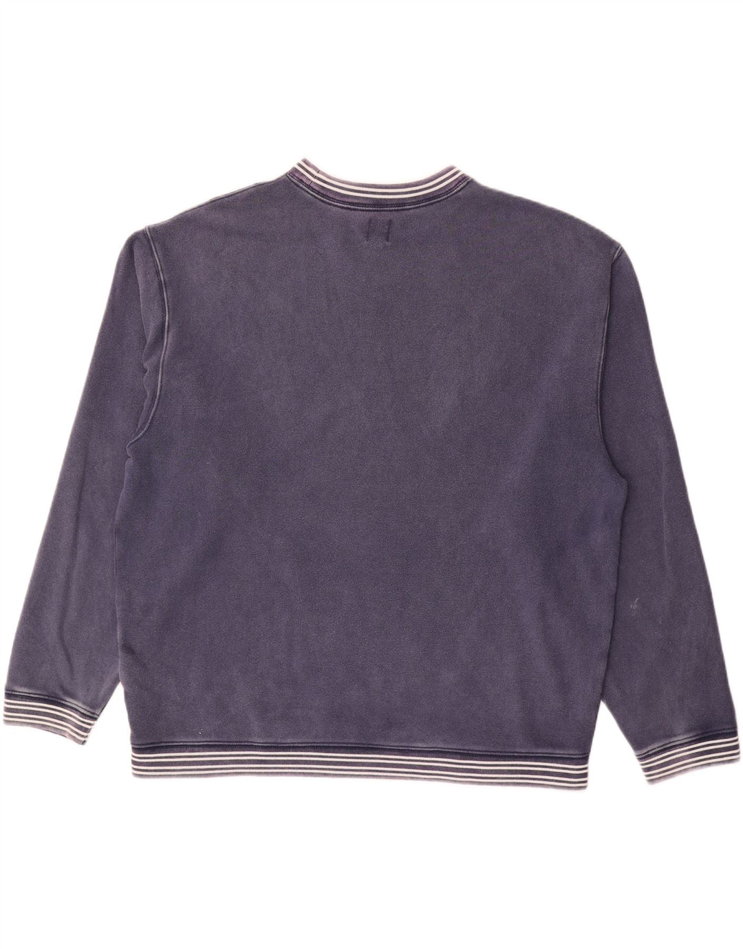 Gap Herre Grafisk Sweatshirt Jumper Stor Marineblå Stribet Bomuld