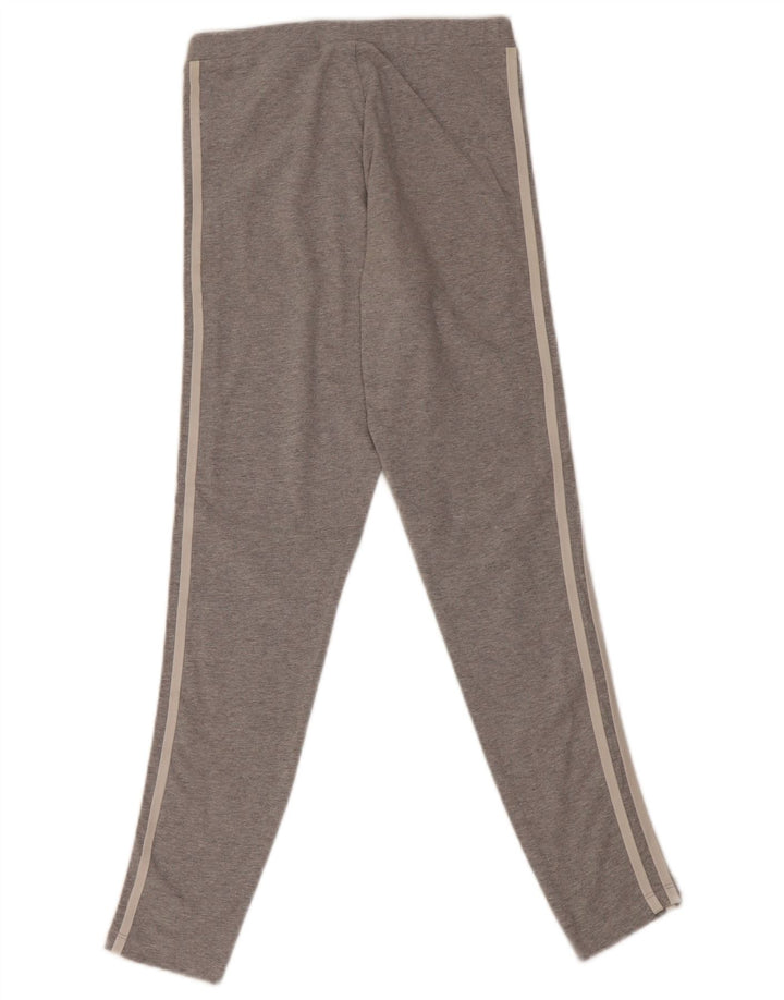 Adidas Dame Leggings UK 8 Small Grå Bomuld
