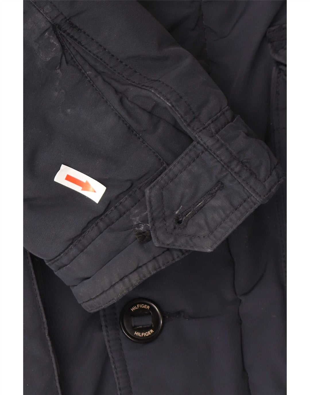 Tommy Hilfiger Herre hættepolstret jakke UK 40 Large Navy Blue