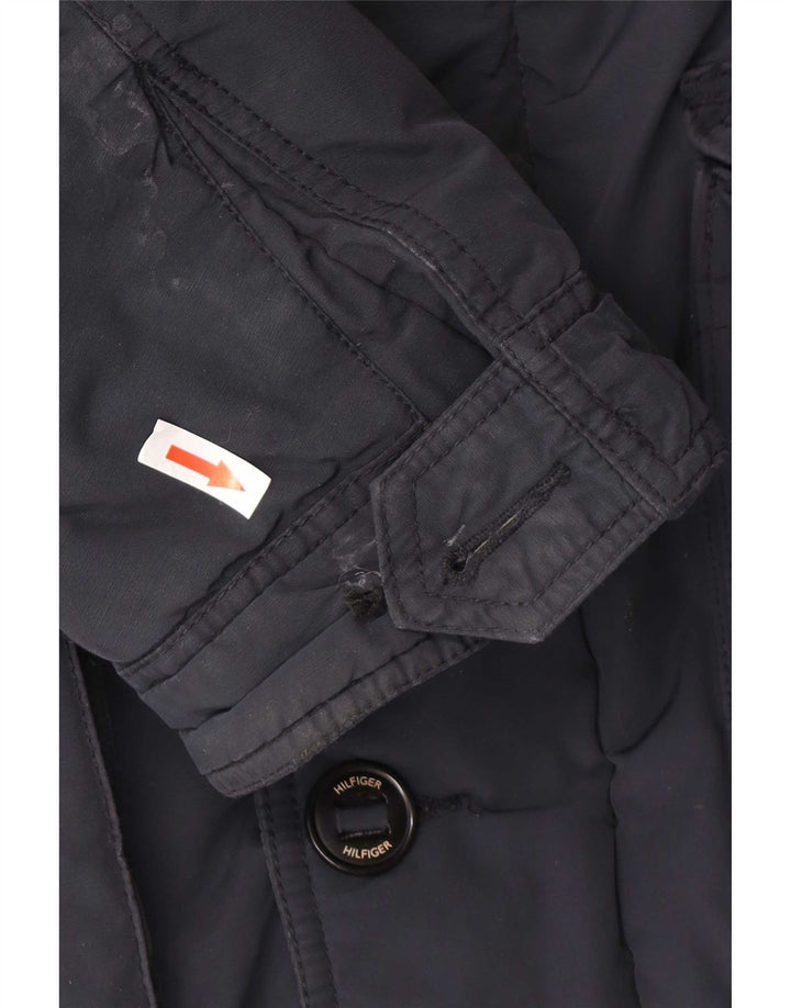 Tommy Hilfiger Herre hættepolstret jakke UK 40 Large Navy Blue