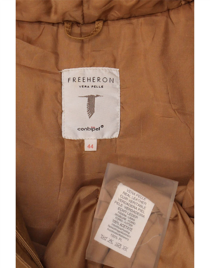 Conbipel Dame Free Heron Hooded Windbreaker Jacket IT 44 Medium Beige
