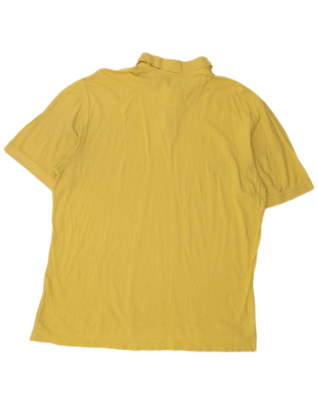 Izod Polo Shirt til mænd XL Gul bomuld