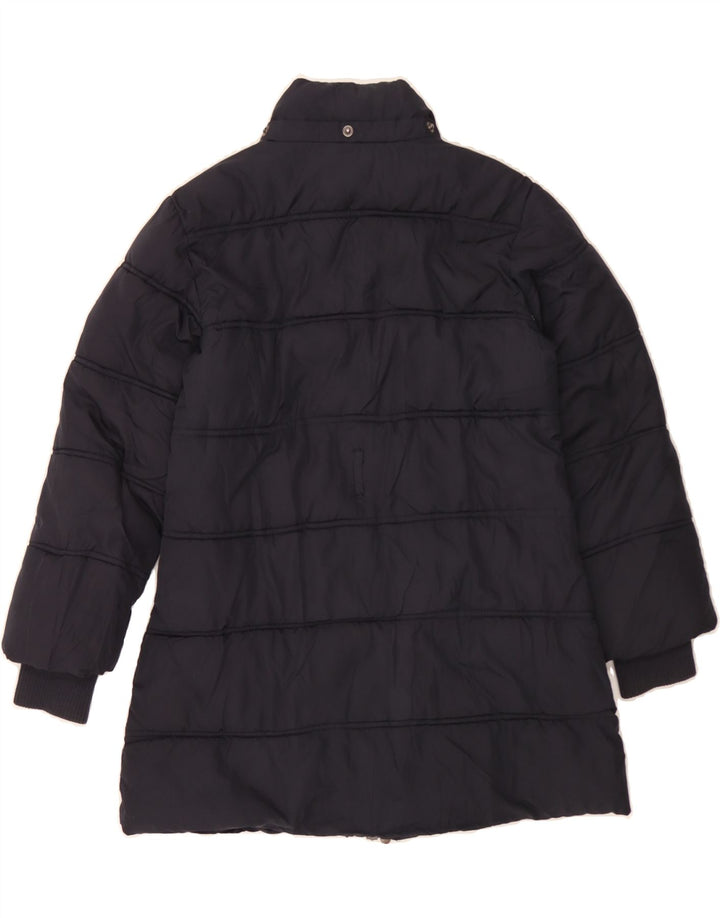 BEST COMPANY Girls Padded Coat 9-10 Years Navy Blue Vintage Best Company and Second-Hand Best Company from Messina Hembry 
