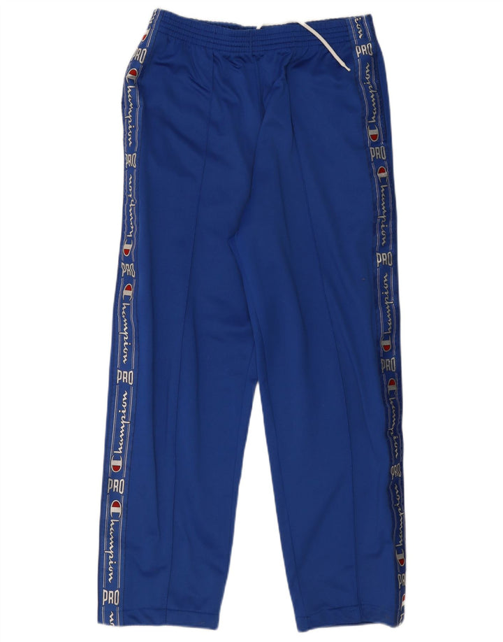 Champion herre grafisk tracksuit-bukser medium blå