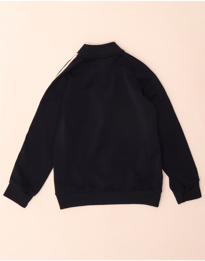 Adidas Drenge Træningsdragt Topjakke 6-7 År Marineblå Polyester