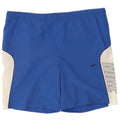 Nike grafiske sportsshorts til mænd Medium Blue Colourblock Polyester