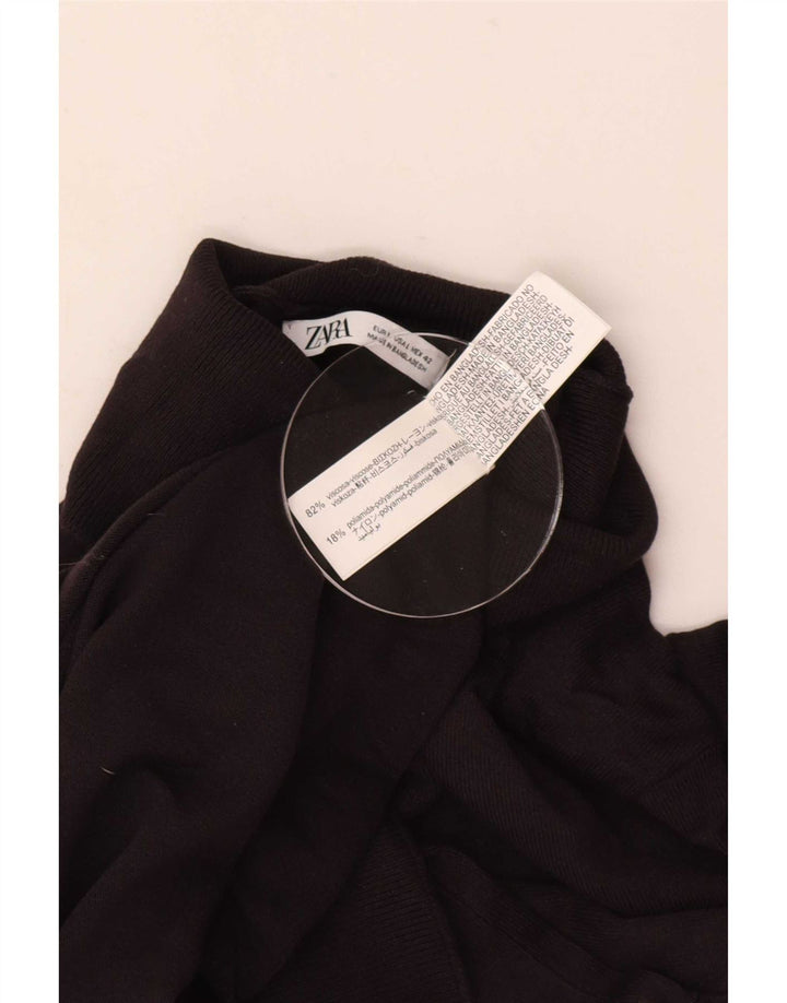 Zara Herre rullehals sweater Stor brun viskose