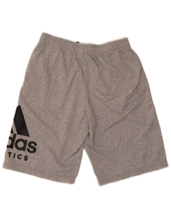 Adidas grafiske sportsshorts til mænd mellemgrå