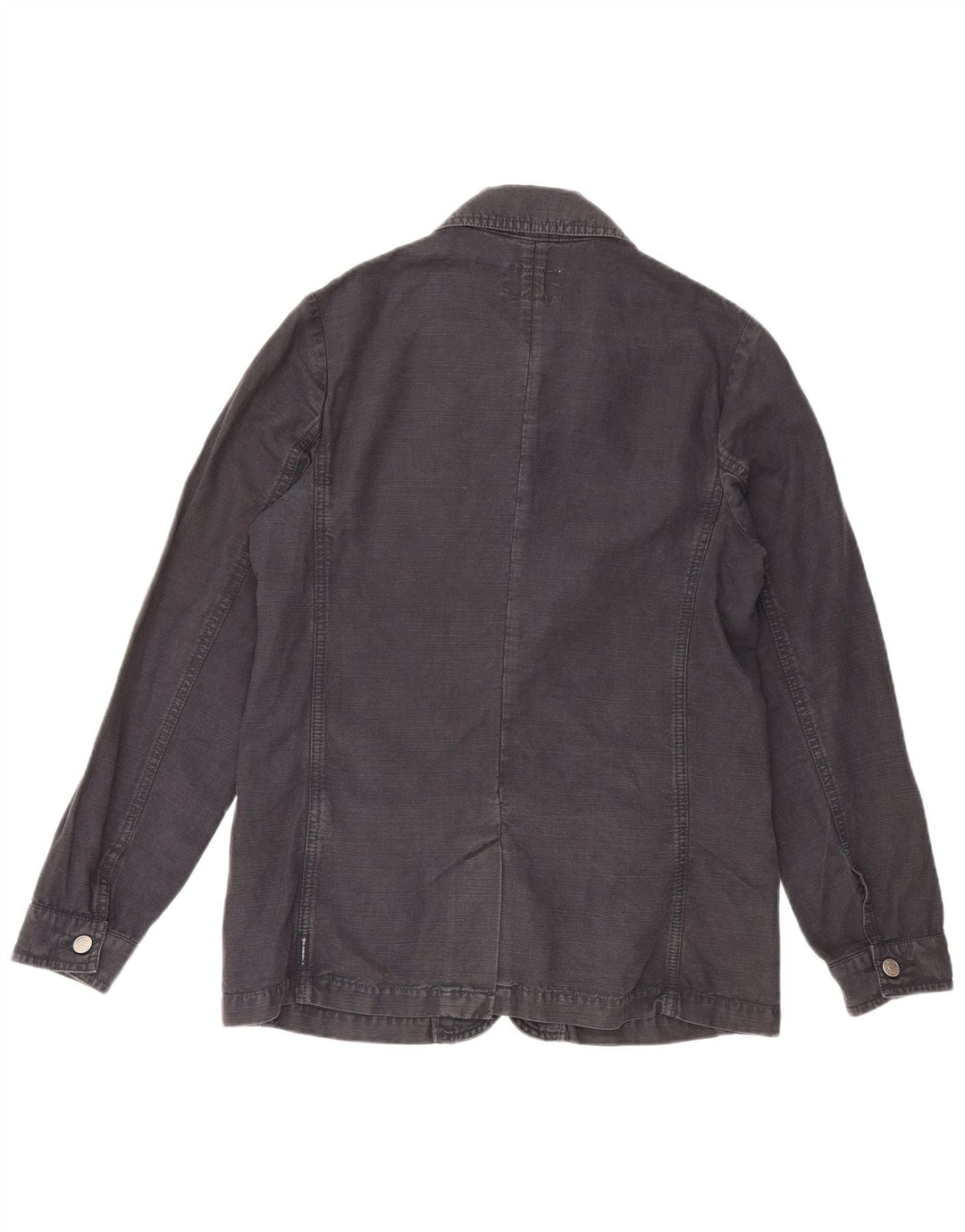 ARMANI JUNIOR Boys 5 Button Blazer Jacket 13-14 Years Navy Blue Linen