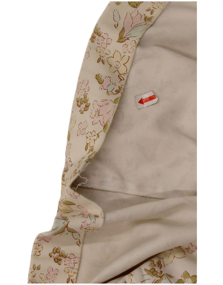 CACHAREL Mininederdel til kvinder W30 Medium Off White Blomsterbomuld