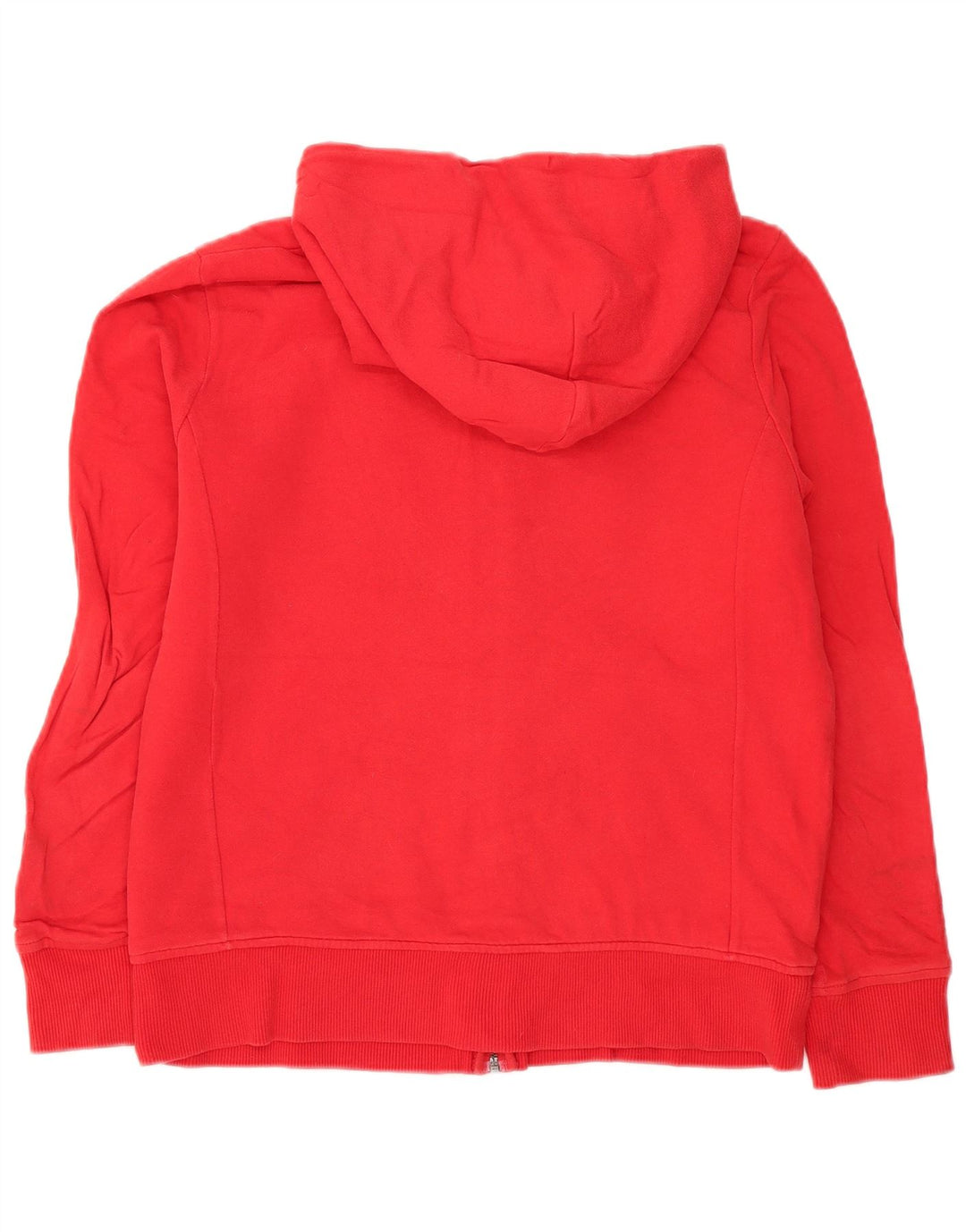 Gap Herre Grafisk Lynlåshættetrøje Sweater Large Rød Bomuld