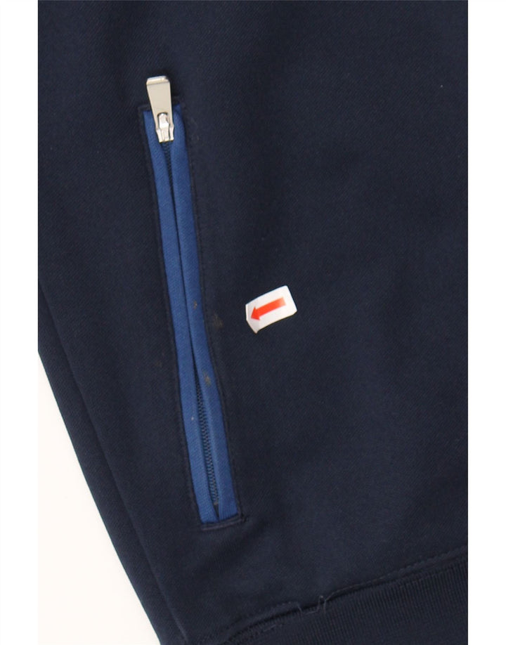 NIKE Boys Tracksuit Top Jacket 10-11 Years Medium Navy Blue Colourblock Vintage Nike and Second-Hand Nike from Messina Hembry 
