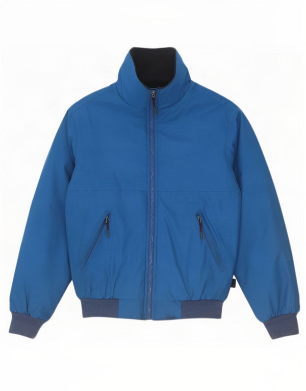 Musto Herre Loose Fit Bomber Jacket UK 36 Small Blue Polyester