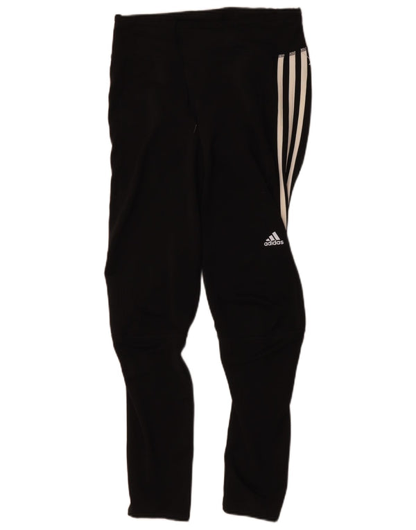Adidas Womens Response Leggings UK 10 Small Black Polyester Sports