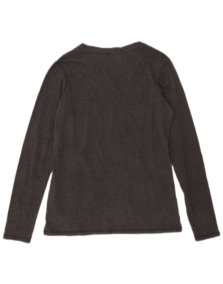 Carhartt Dame Grafisk Top Langærmet US 4/6 Small Grey Cotton