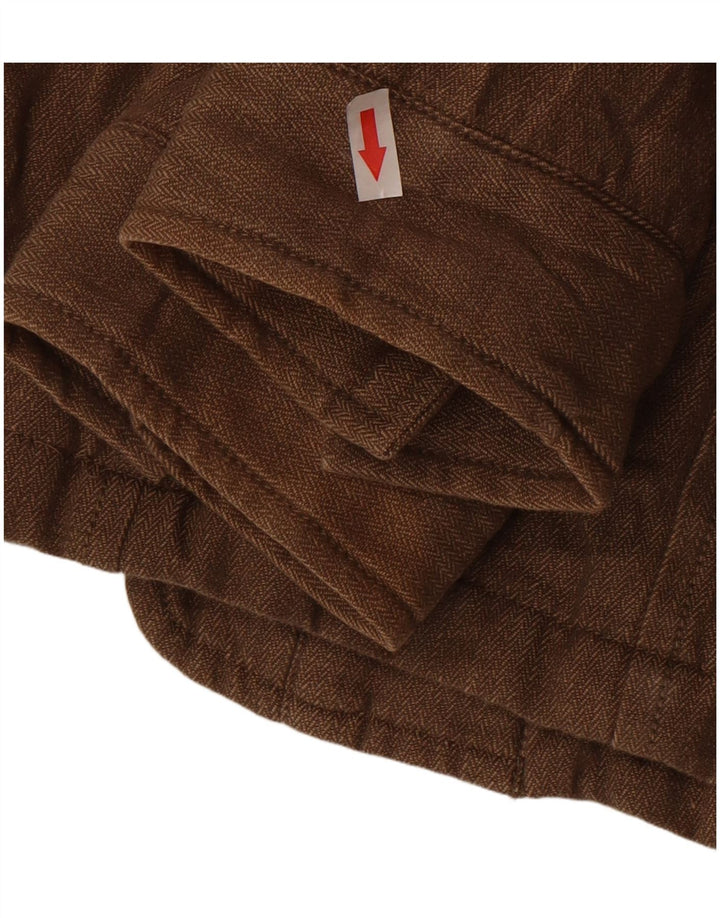 Marlboro Classics Utility-jakke til kvinder EU 44 XL Brun sildebensbomuld