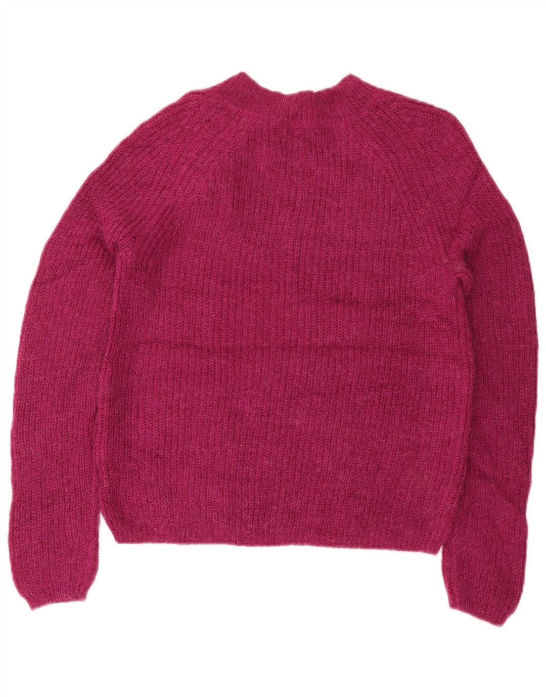 J. CREW Womens Boat Neck Jumper Sweater UK 10 Small Pink Polyamide