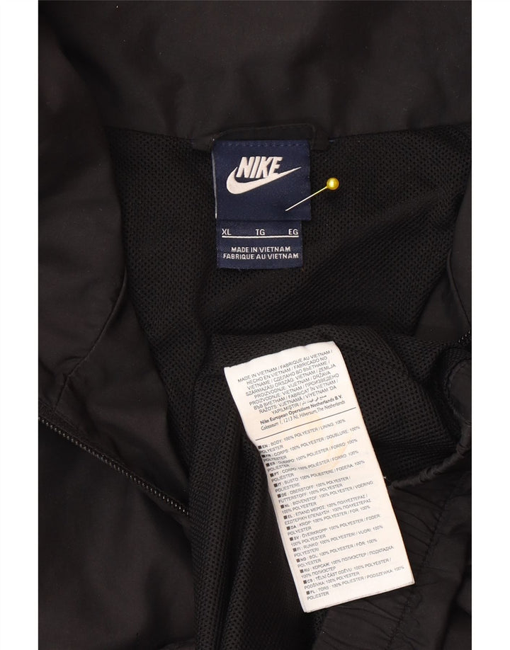 Nike Træningsdragt til mænd Topjakke XL Sort Colourblock Polyester