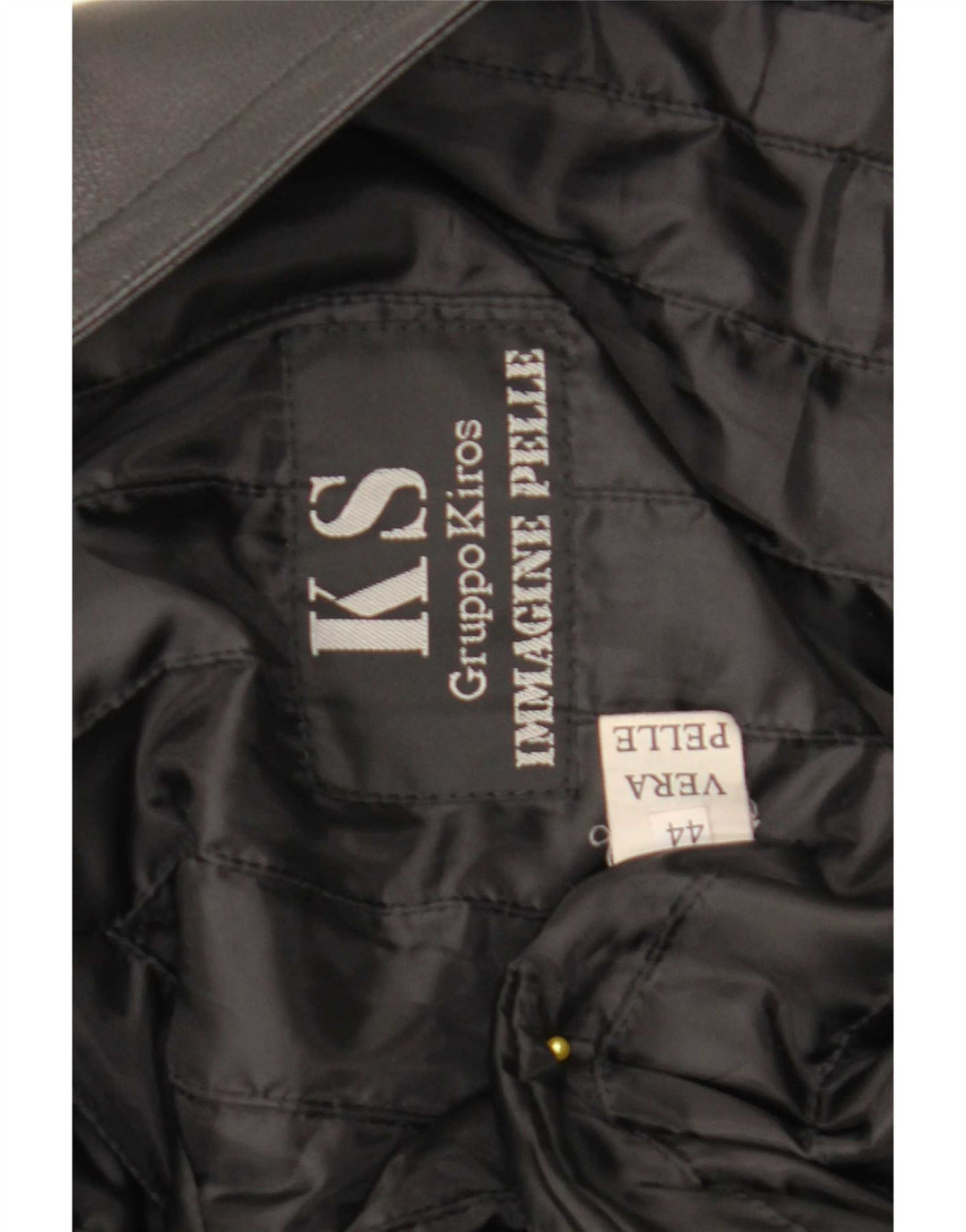 Kiros Dame Oversized Læderfrakke IT 44 Medium Sort Læder