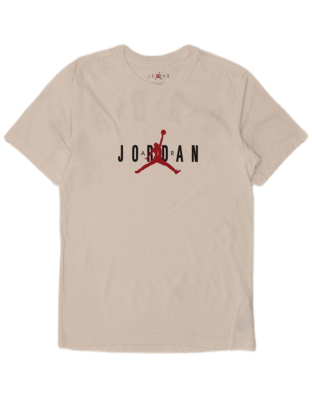 JORDAN Grafisk T-shirt til mænd, lille hvid bomuld