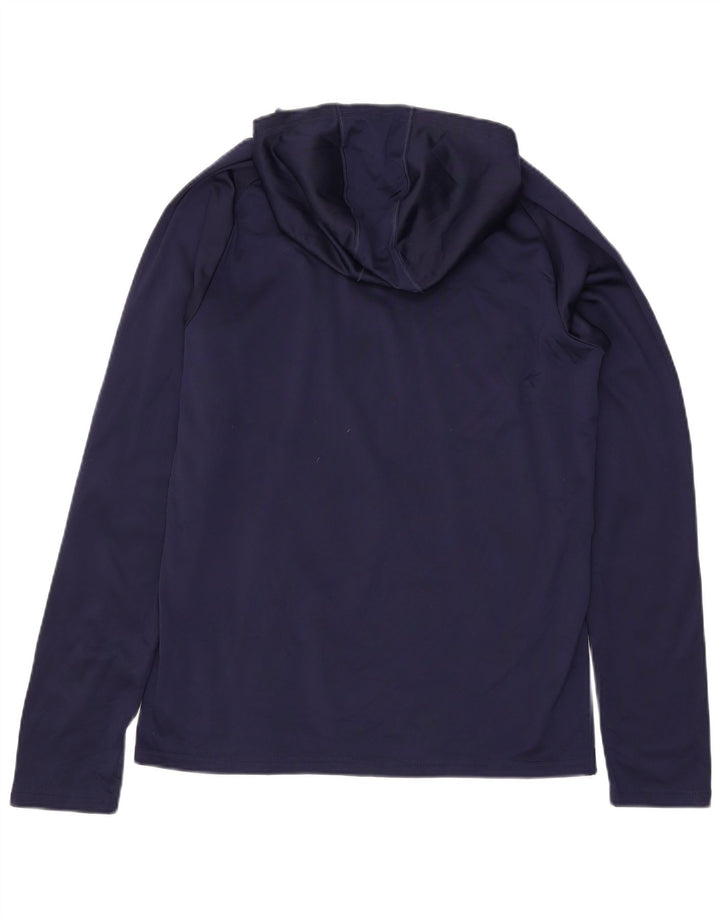 PUMA Herre hættetrøje Langærmet medium marineblå polyester