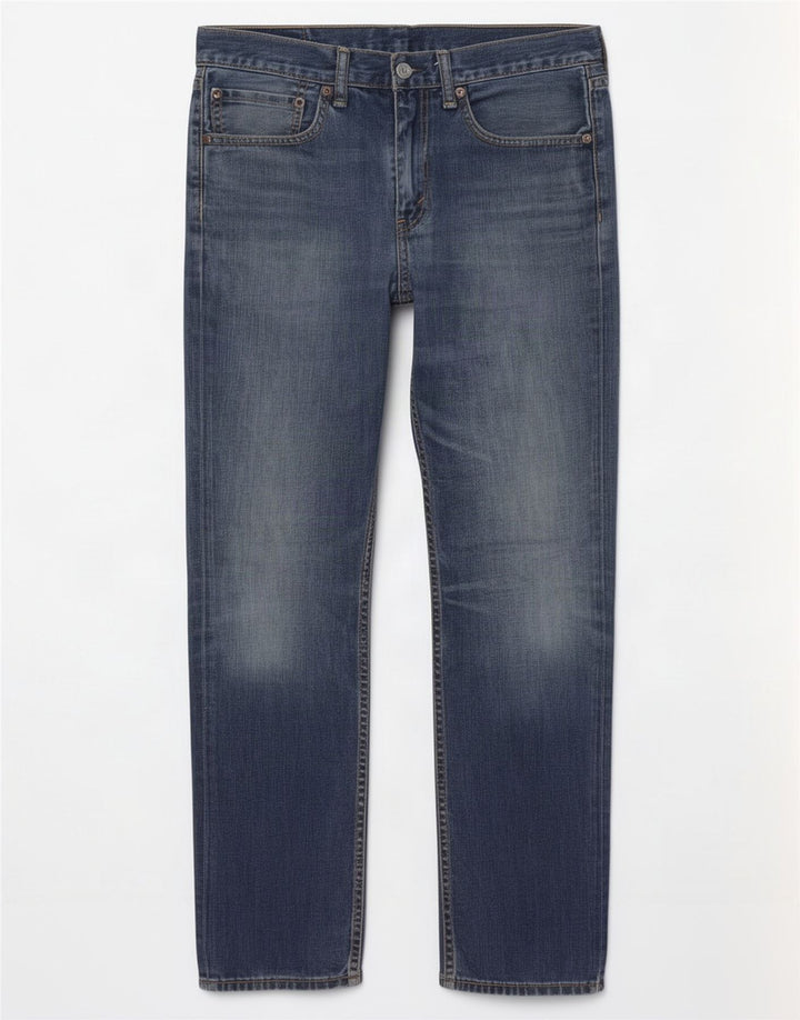 Levi's Herre 511 Slim Jeans W34 L32 Blå Bomuld