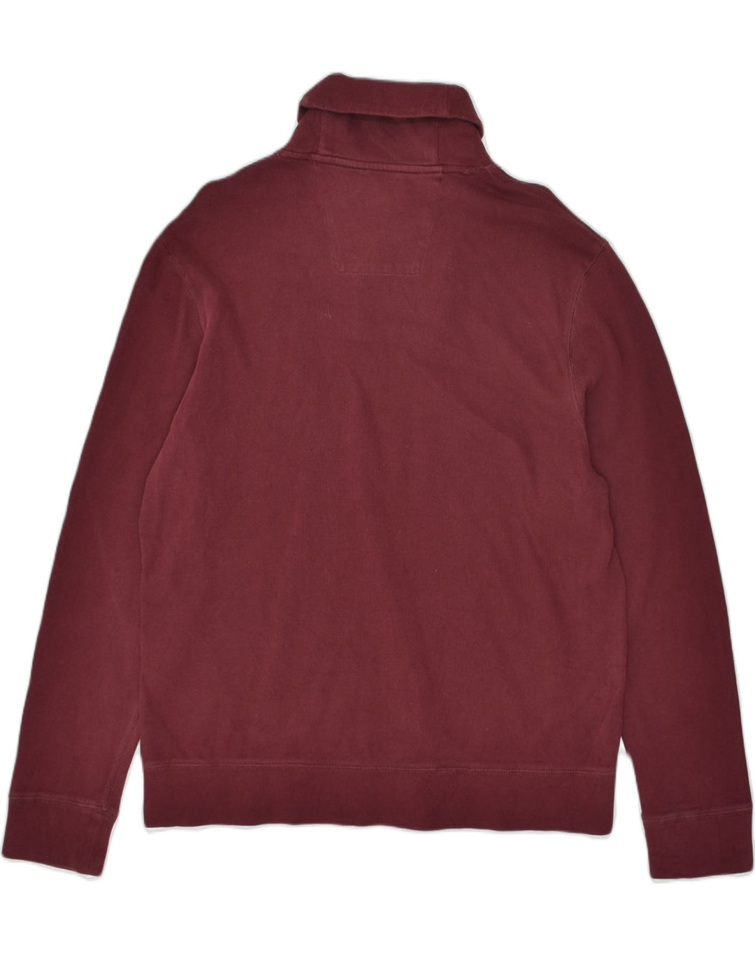 NAUTICA Mens Shawl Neck Jumper Sweater Large Maroon | Vintage Nautica | Thrift | Second-Hand Nautica | Used Clothing | Messina Hembry 