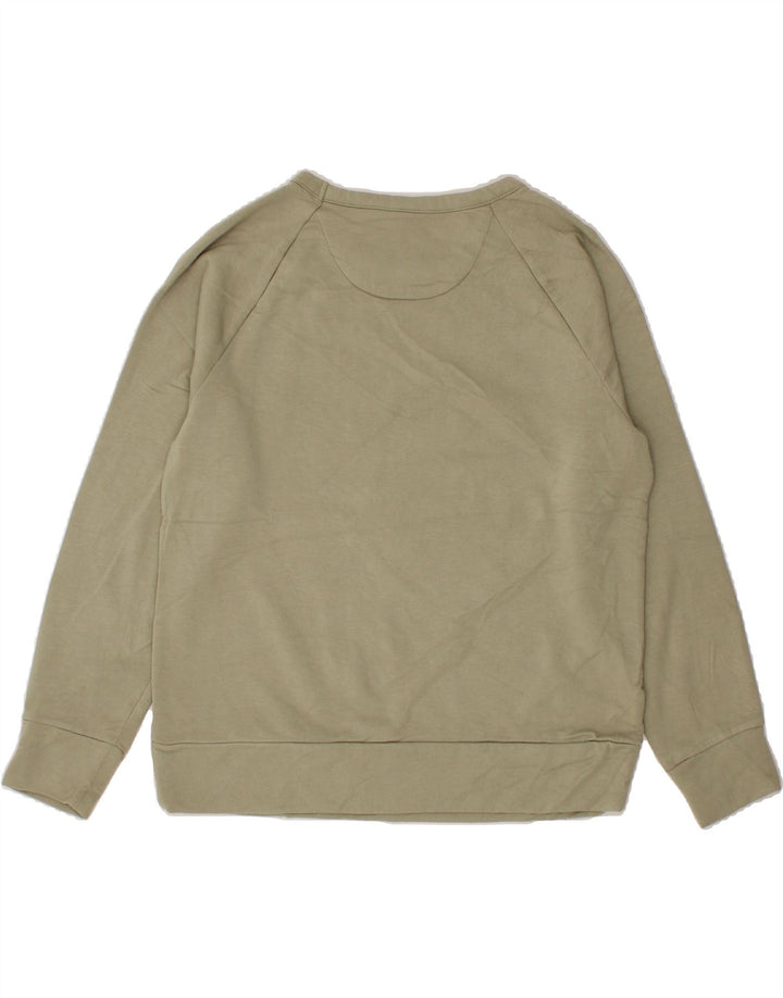 EDDIE BAUER Womens Sweatshirt Jumper UK 14 Medium Green Polyester Vintage Eddie Bauer and Second-Hand Eddie Bauer from Messina Hembry 