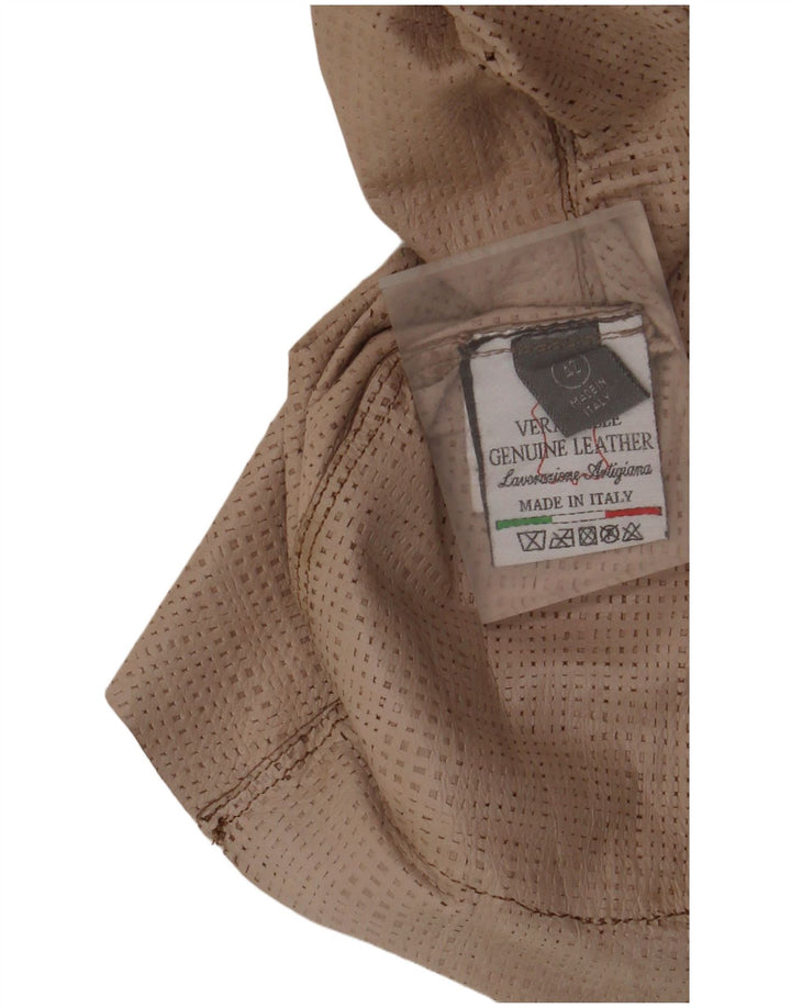 Lavorazione Artigiana Dame 3-knaps blazerjakke IT 42 Medium Brun