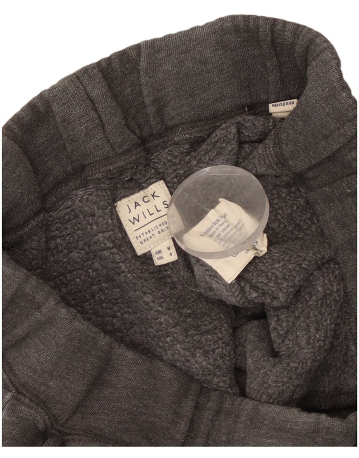 JACK WILLS Dame træningsdragt Bukser UK 8 Small Grey Bomuld