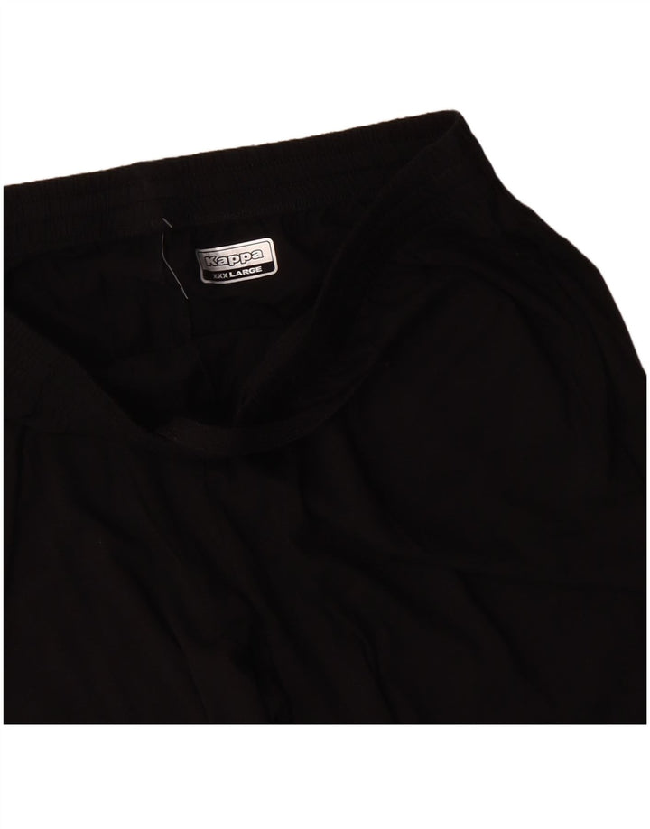 Kappa Herre Sportshorts 3XL Sort Bomuld