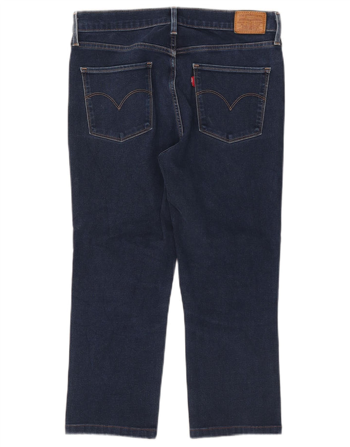 Levi's Dame Capri Jeans W30 L21 Blå Bomuld