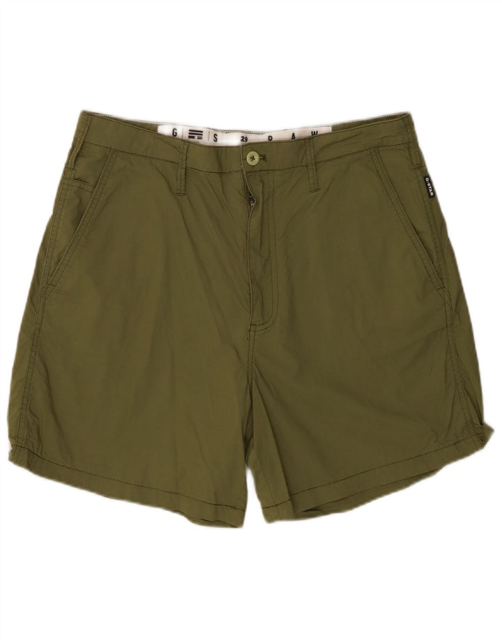 G-Star Herre Chino Shorts W29 Små Khaki Bomuld