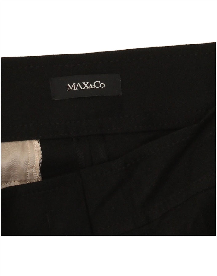 Max & Co. Lige Chinobukser til kvinder W30 L27 Sort