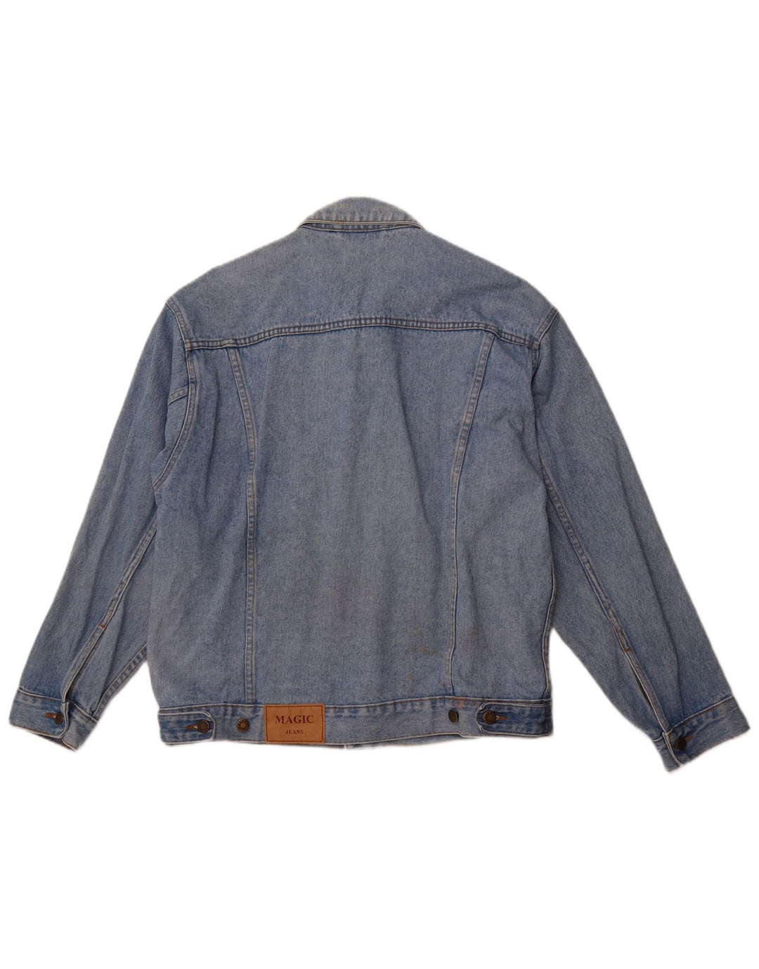 MAGIC VENTURE Dame denimjakke UK 16 Large Blue Cotton