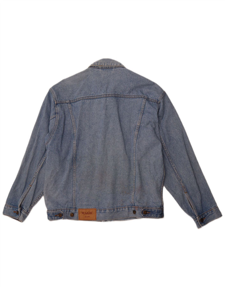 MAGIC VENTURE Dame denimjakke UK 16 Large Blue Cotton